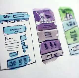 création de site web - design